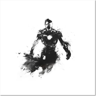 IRONMAN CHARCOAL Posters and Art